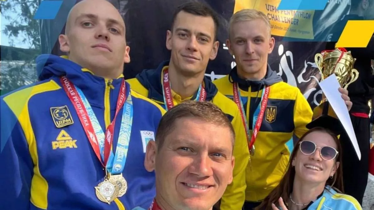 Збірна України здобула срібло на турнірі з сучасного п’ятиборства: в особистих стартах синьо-жовті провалилися