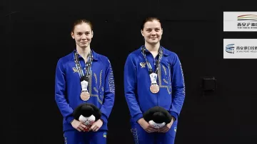 Українки піднялися на п’єдестал в суперфіналі Кубка світу зі стрибків у воду: яку медаль виграли наші жінки