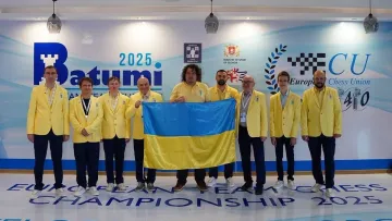 Збірна України перемогла на командному Євро-2025 з шахів: результати всіх поєдинків