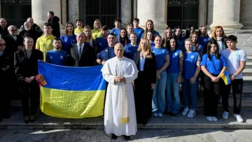 Українські дзюдоїсти приїхали до Ватикану і зустрілися з Папою Римським: яка мета їхнього візиту