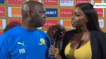 Футбольного тренера зробили мемом, хоча він тут ні до чого: в мережі завірусилося відео з яскравою репортеркою