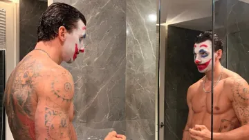 Ібрагімович та Холанд обрали образ культового злодія з кіно на Хеловін-2025: як виглядали зірки футболу