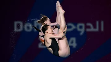 Байло та Лискун здобули для України першу медаль у сезоні на Кубку світу зі стрибків у воду: результати