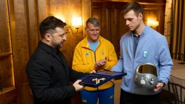 «‎В України будуть і чемпіони, і олімпійці»: Зеленський вручив Гераскевичу орден Свободи