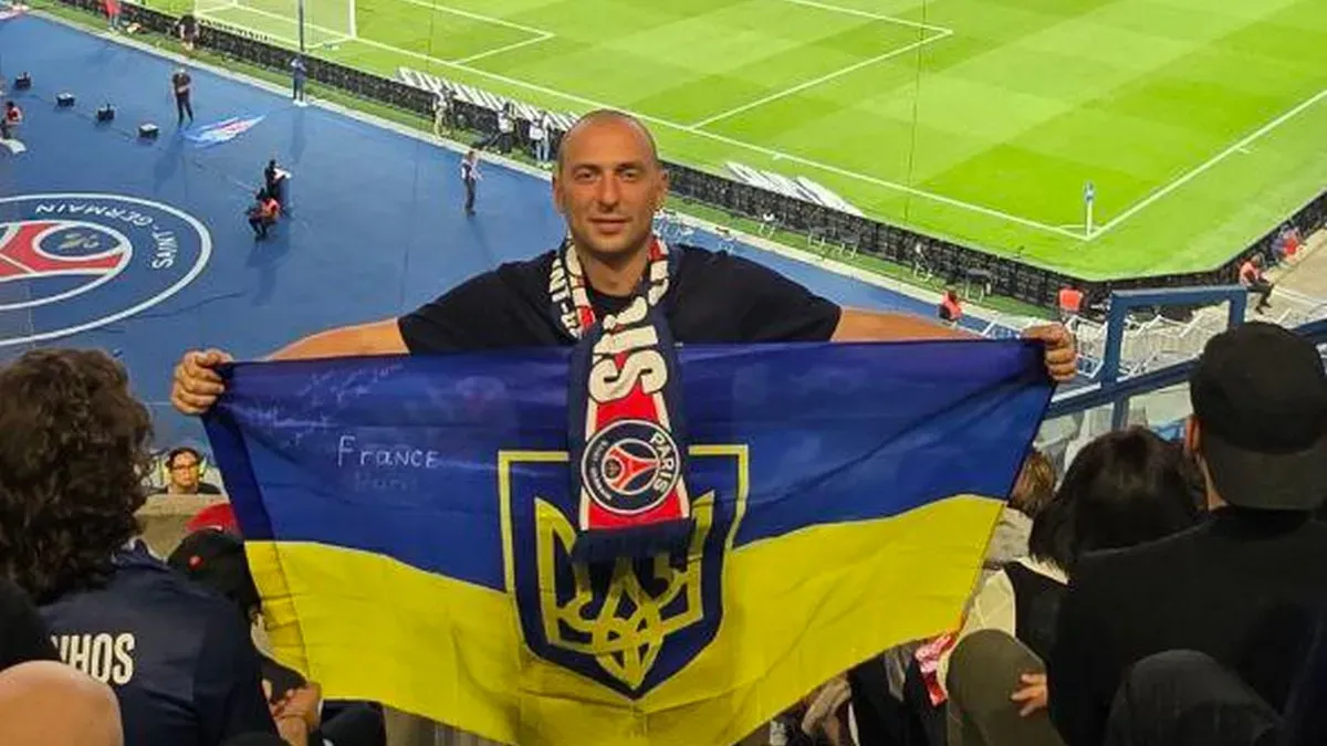 Скандал з українським військовим на матчі ПСЖ Забарного: «Виходячи з трибуни, кинув в нього шарф»