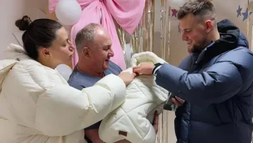 «‎Вдячна Богу за наше янголятко»: Бех-Романчук уперше показала фото з пологового будинку