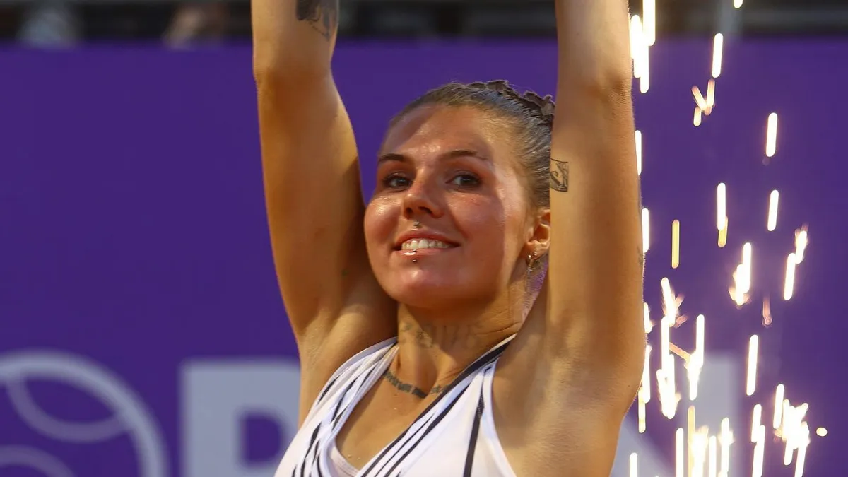 «Це була його мрія»: Олійникова – про те, кому присвятила третій трофей у сезоні та вихід у топ-100 рейтингу