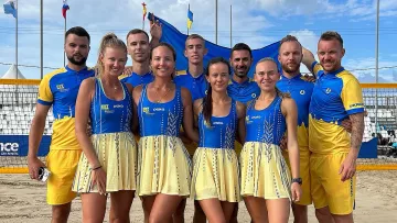 Вдруге в історії: українські тенісисти зіграють на чемпіонаті Європи з пляжного тенісу
