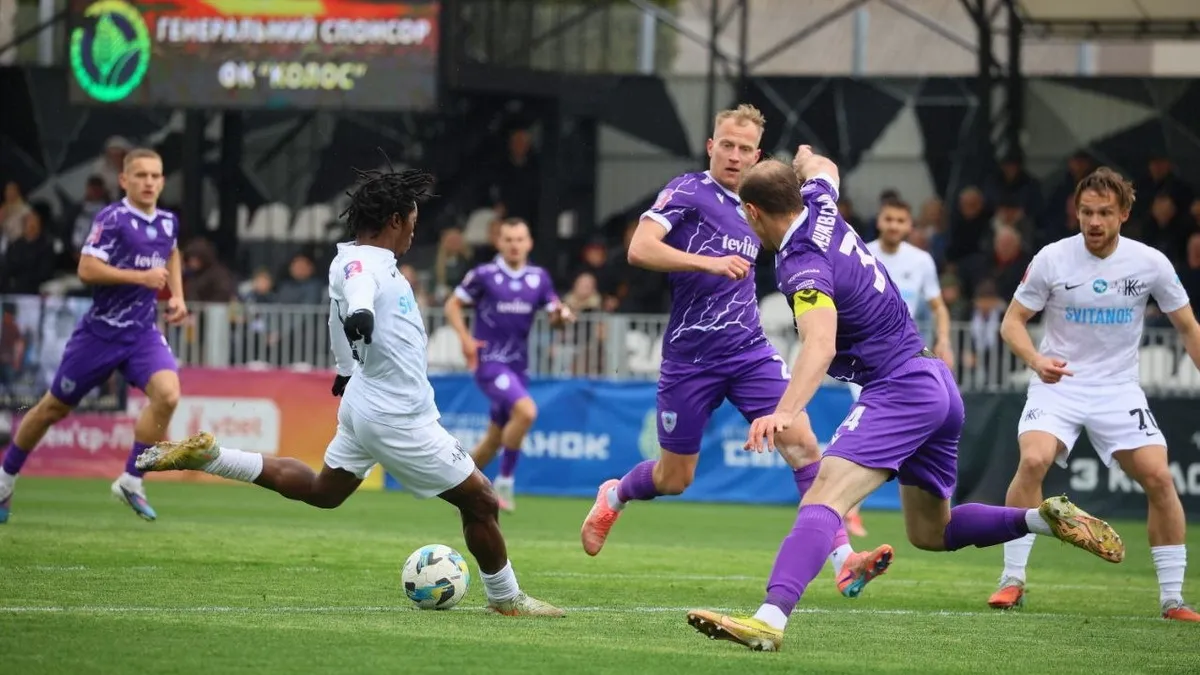 Колос переміг ЛНЗ і випередив Кривбас: черкасці втратили чергові очки в боротьбі за чемпіонство