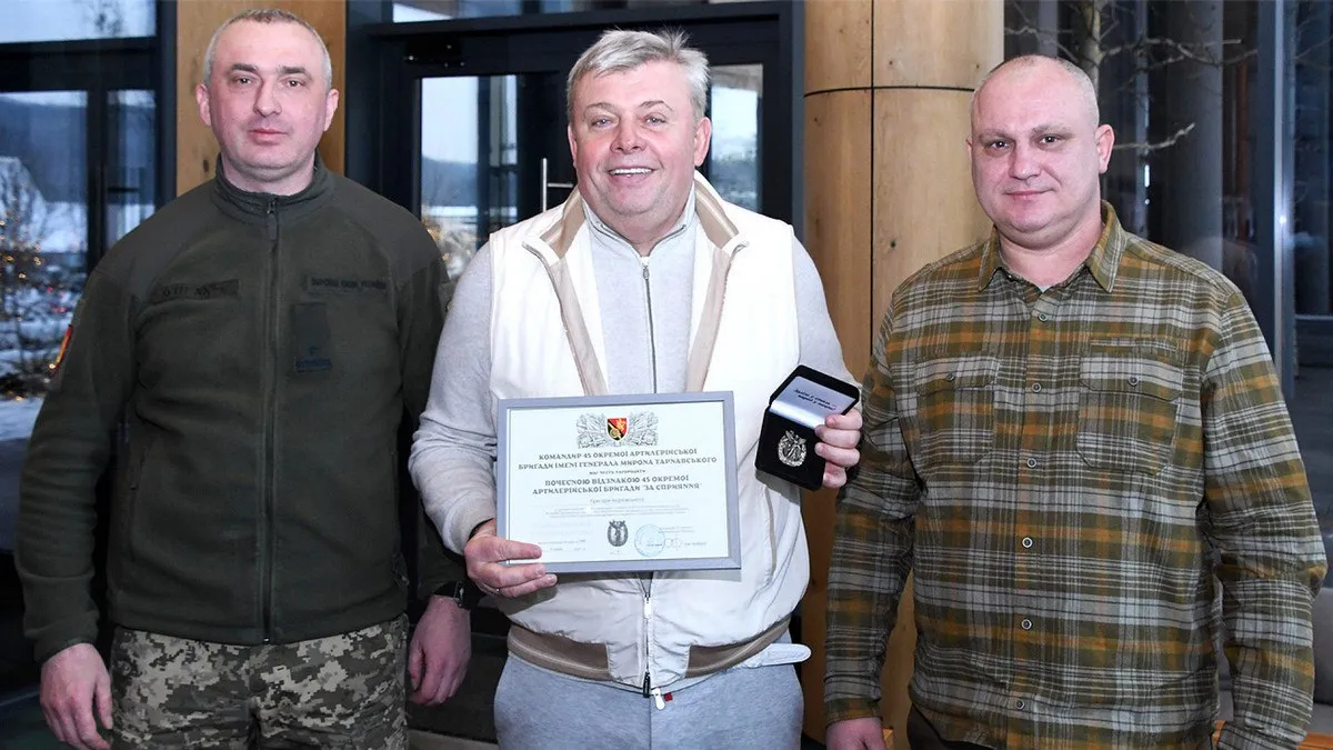 Козловський отримав нагороду від 45-ї ОАБр та зробив заяву: що сказав засновник Руху