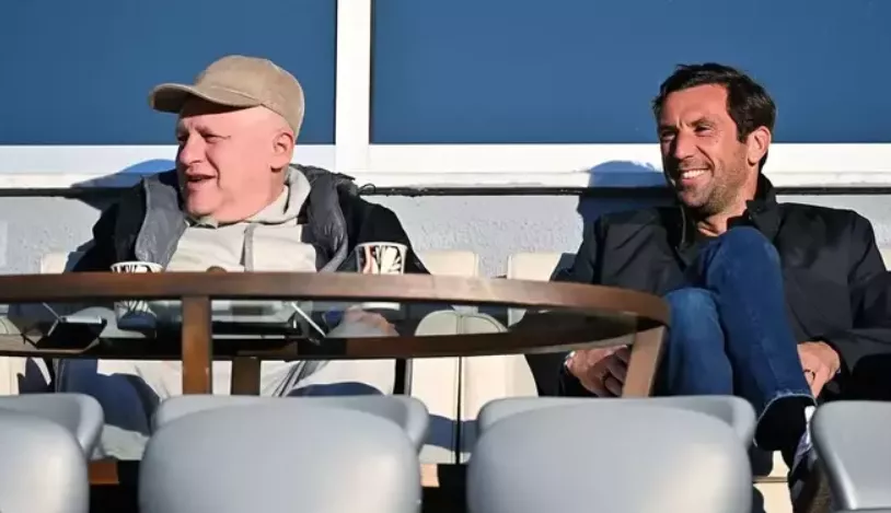 Суркіс відвідав Шахтар у Туреччині: президент Динамо разом з Срною подивився товариський матч з Марібором