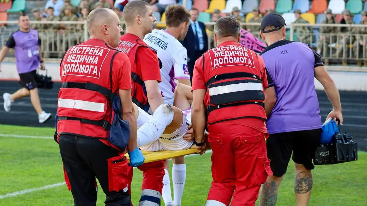 Супряга забив вперше за 5 років і травмувався: Епіцентр повідомив, що сталося з нападником в матчі з Кривбасом