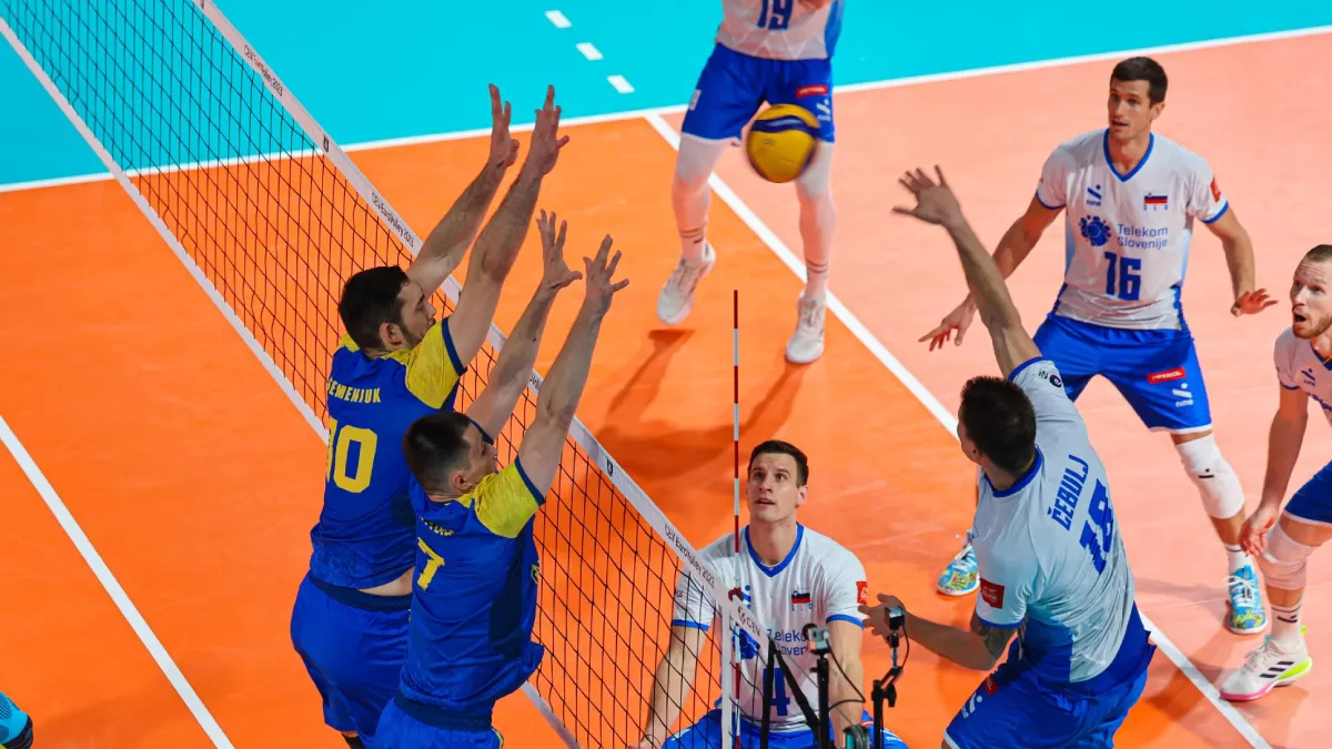 Євроволей-2023: збірна України у 1/4 фіналу поступилася Словенії та залишила турнір 