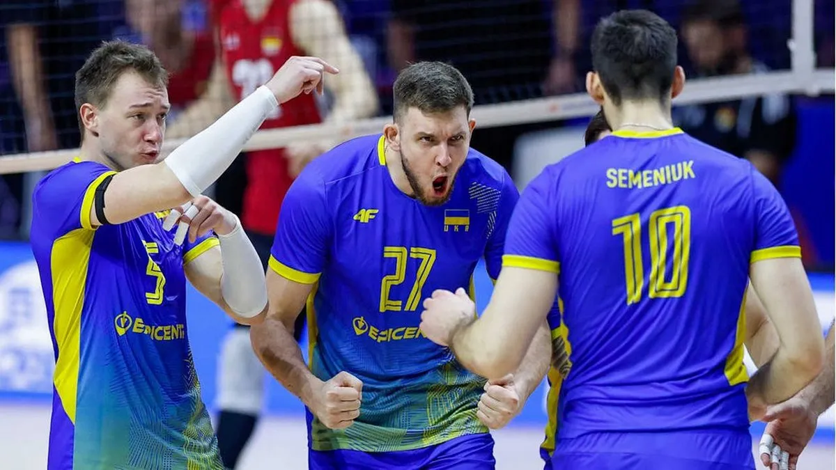 Оновлений рейтинг чоловічих збірних з волейболу: яке місце займає Україна після фінішу Ліги націй-2026