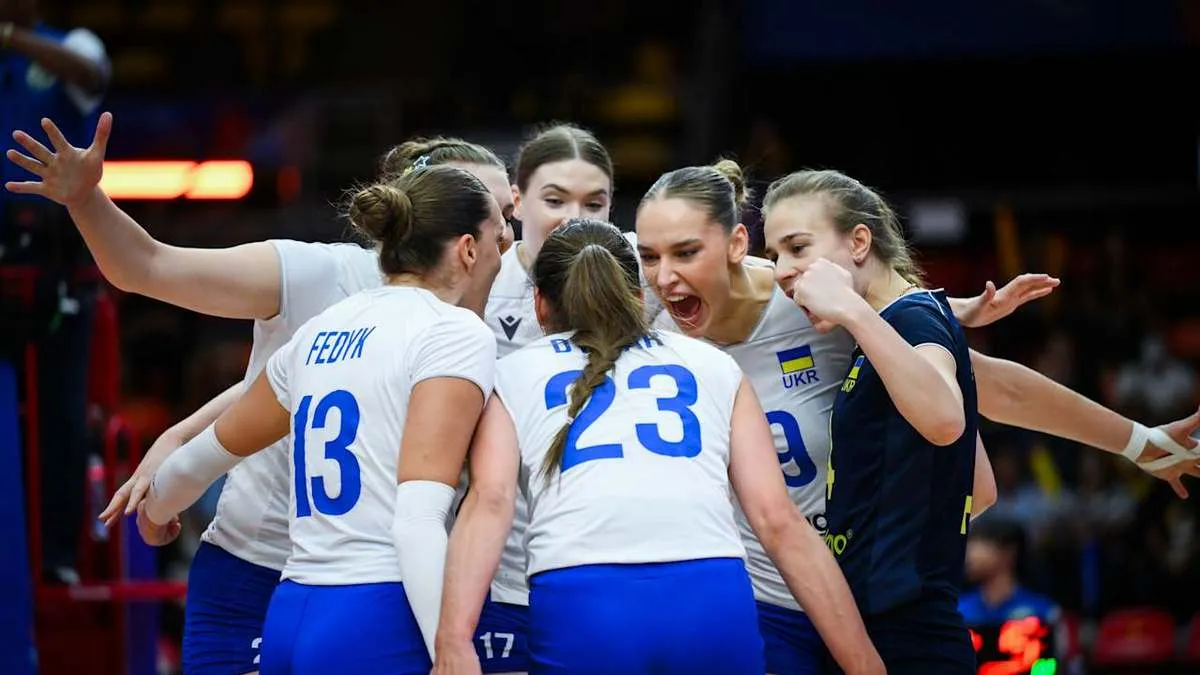 Жіноча збірна України з волейболу провела сьому гру Ліги націй: турнірна таблиця після поразки від Нідерландів